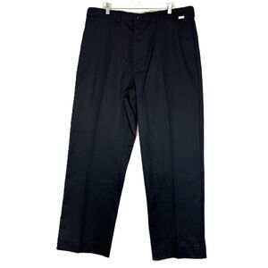 Dickies Occupational Wear‎ Work Pants Mens 40x32 Black Flat Front NWT